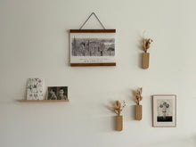 Charger l'image dans la galerie, Soliflore mural en bois brut