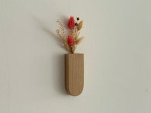 Charger l'image dans la galerie, Soliflore mural en bois brut