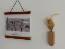 Charger l'image dans la galerie, Soliflore mural en bois brut