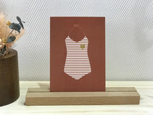 Charger l'image dans la galerie, Porte-carte en bois naturel