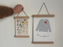 Charger l'image dans la galerie, Attache Poster Aimanté en Bois Brut – Made in France
